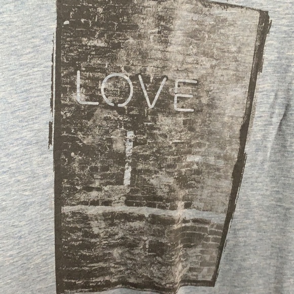 Lululemon Blue Love T-Shirt size 8 - Picture 3 of 4